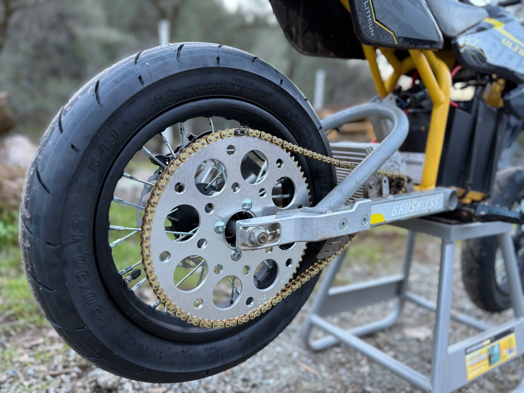 Electro & Company 12 inch supermoto wheels
