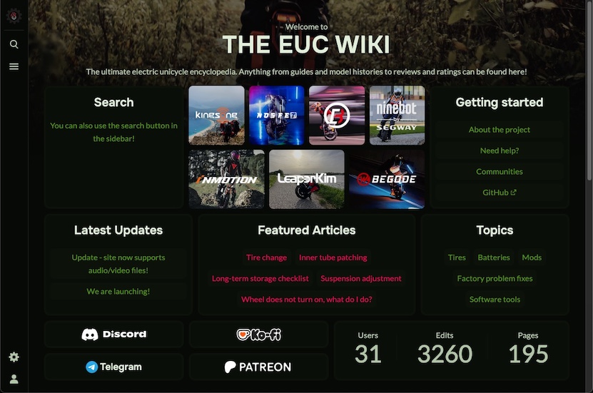 The Ultimate EUC Wiki